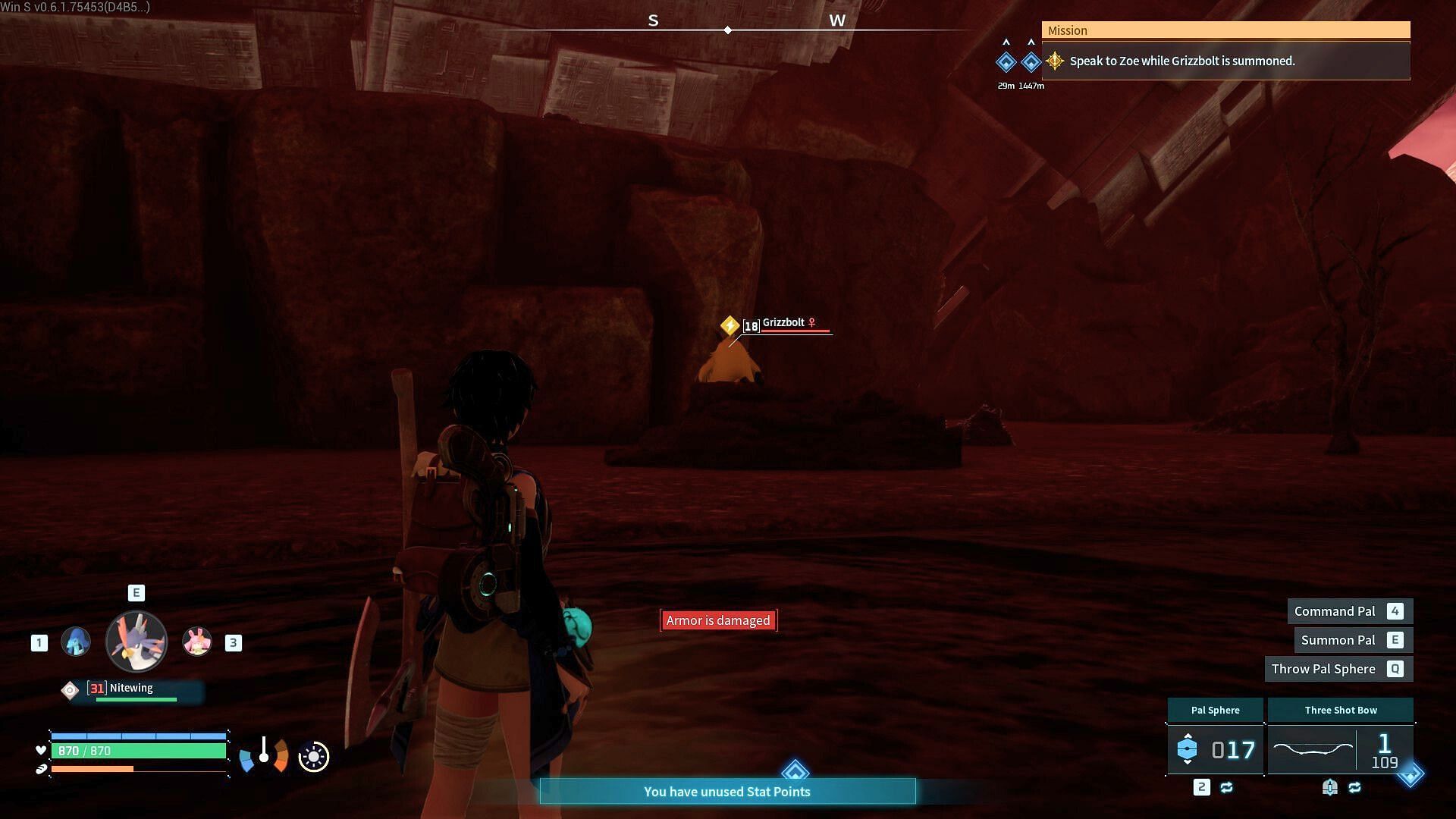 Grizzbolt spawns on the upper level (Image via Pocketpair, Inc.)
